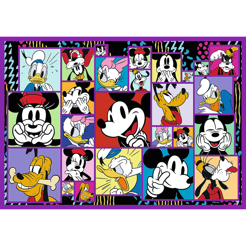 TREFL DISNEY MICKEY MOUSE Pužļu komplekts 4x250 gab., 13308T