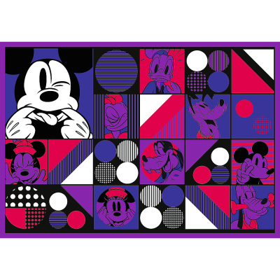 TREFL DISNEY MICKEY MOUSE Pužļu komplekts 4x250 gab., 13308T