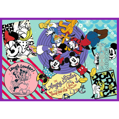 TREFL DISNEY MICKEY MOUSE Pužļu komplekts 4x250 gab., 13308T