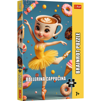 TREFL BRAINROT Puzle Ballerina Cappucina, 200 gab., 13362T