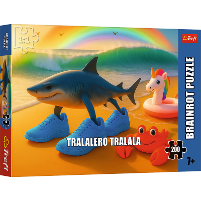 TREFL BRAINROT Puzle Tralalero Tralala, 200 gab., 13363T