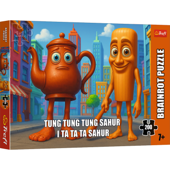 TREFL BRAINROT Puzle Tung Tung Sahur, 200 gab., 13364T