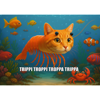 TREFL BRAINROT Puzle Trippi Troppi Troppa Trippa, 200 gab., 13366T