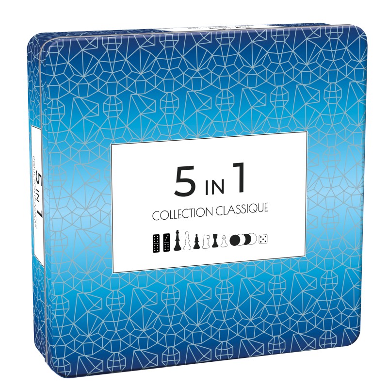 TACTIC Galda spēle 5 spēles vienā Collection Classique, 14006