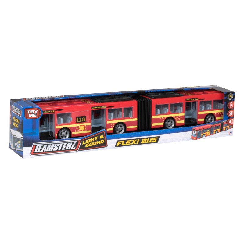 HTI TEAMSTERZ Flexi autobuss ar gaismu un skaņu, 1416566