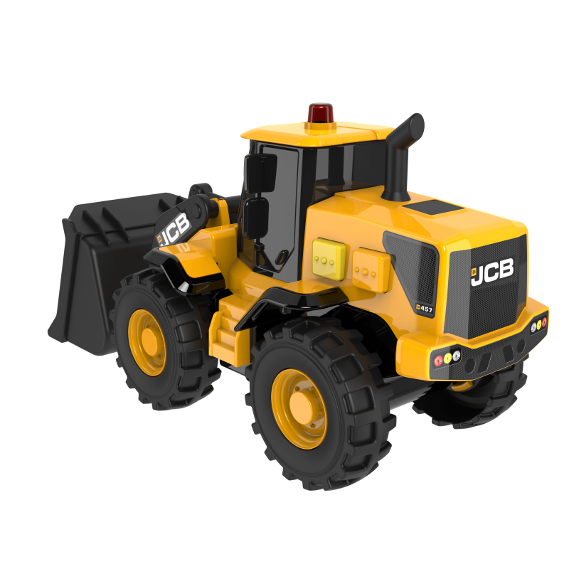 JBC Mazs Riteņu iekrāvējs ar gaismu un skaņu, 15cm, 1416620.V19
