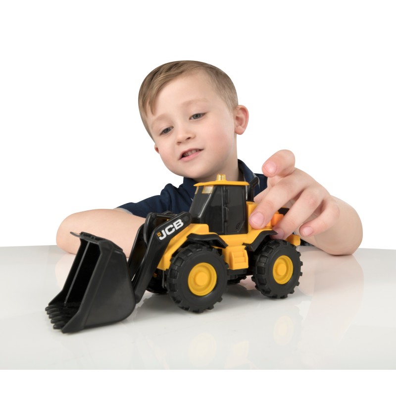 JBC Mazs Riteņu iekrāvējs ar gaismu un skaņu, 15cm, 1416620.V19