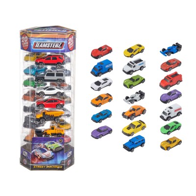 TEAMSTERZ Die-Cast automašīnu modeļu komplekts, 7 cm, 20 gab., 1416657