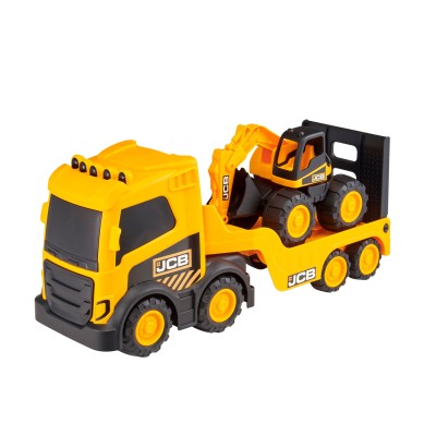 JCB Kravas automašīnas komplekts ar ekskavatoru, 36 cm, 1417586T
