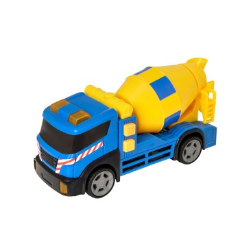TEAMSTERZ MIGHTY MACHINES Betono maišyklė su šviesomis ir garsais, 12,5 cm, 1420004