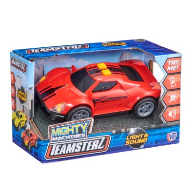 TEAMSTERZ Mighty Machines superauto ar gaismu un skaņu, 12,5 cm, 1420025