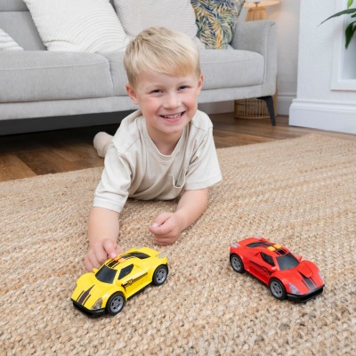 TEAMSTERZ Mighty Machines superauto ar gaismu un skaņu, 12,5 cm, 1420025