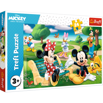 TREFL DISNEY Puzle Mikijs, 24 gab., 14344T