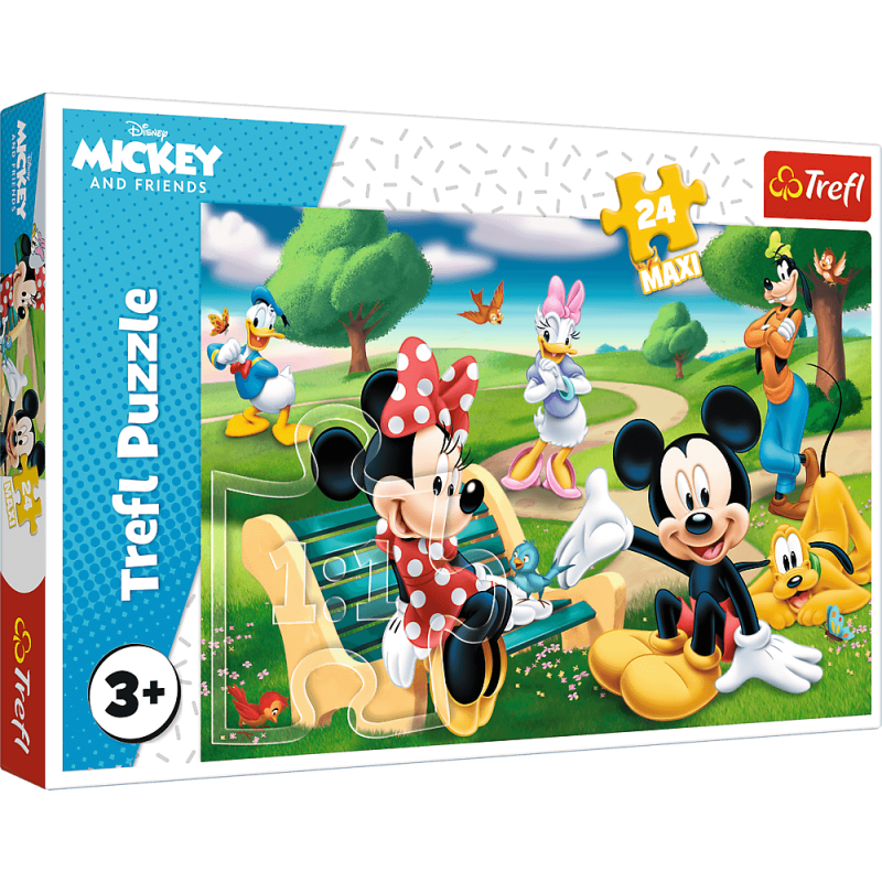 TREFL DISNEY Puzle Mikijs, 24 gab., 14344T