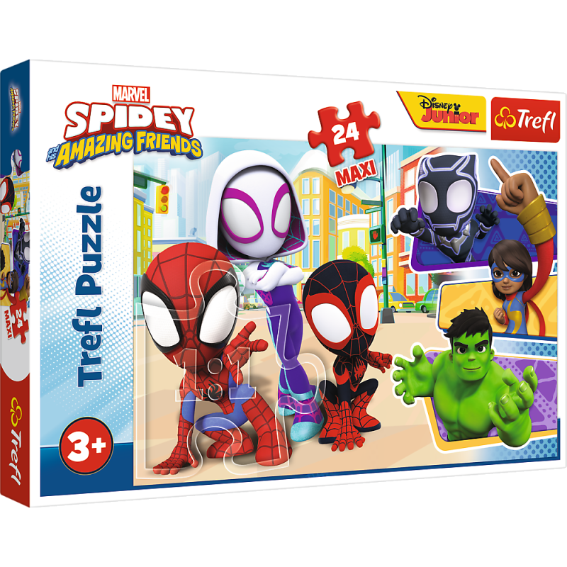 TREFL SPIDER-MAN Puzle Spidey, 24 gab., 14348T