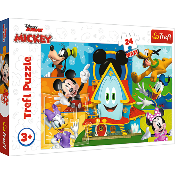 TREFL MICKEY MOUSE Maxi puzle, 24 gab., 14351T