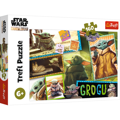 TREFL STAR WARS Mandalorian Puzle, 160 gab., 15411T