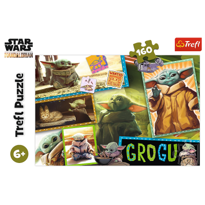 TREFL STAR WARS Mandalorian Puzle, 160 gab., 15411T