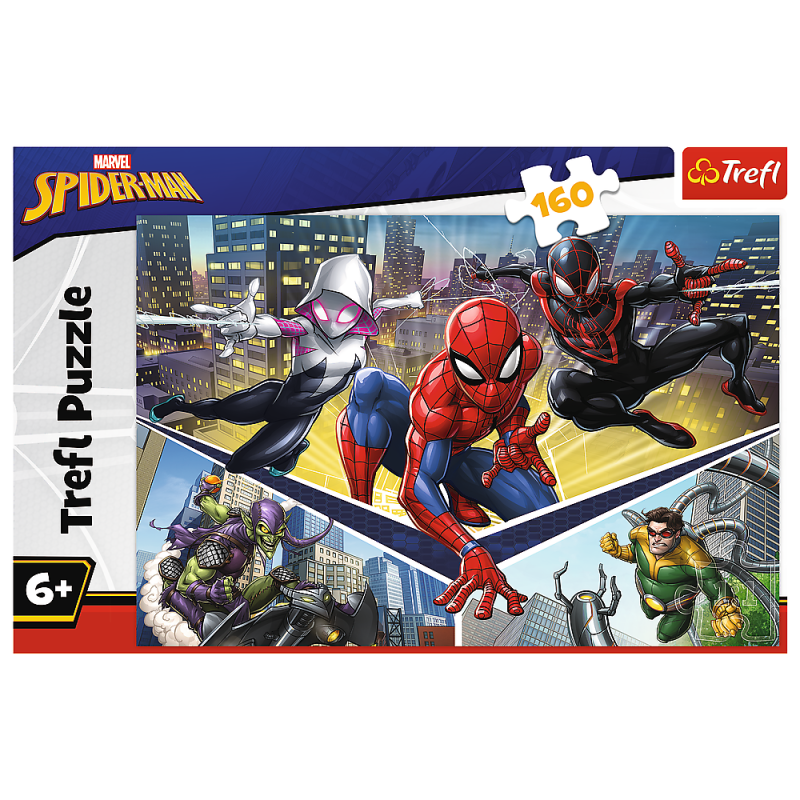 TREFL SPIDER-MAN Puzle Zirnekļcilvēks, 160 gab., 15422T