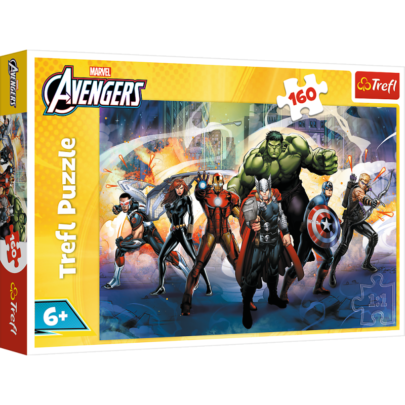 TREFL AVENGERS Puzle, 160 gab., 15428T