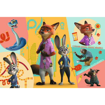 TREFL DISNEY Puzle Zootropole, 160 gab., 15429T