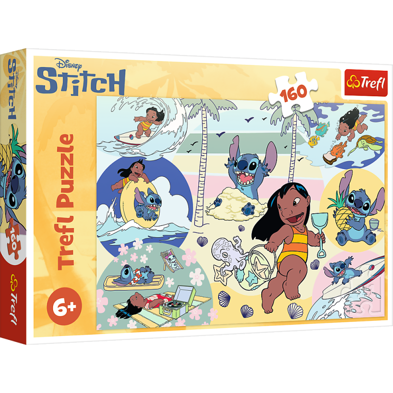 TREFL DISNEY STITCH Puzle Lilo un Stičs, 160 gab., 15431T