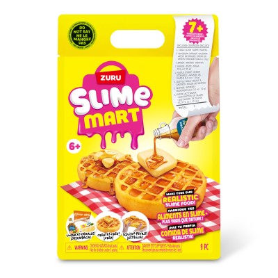 SLIME MART Gatavošanas komplekts - Iepirkumu maisiņš "Waffles", 15901D
