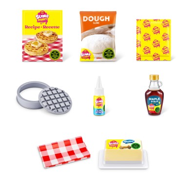 SLIME MART Gatavošanas komplekts - Iepirkumu maisiņš "Waffles", 15901D