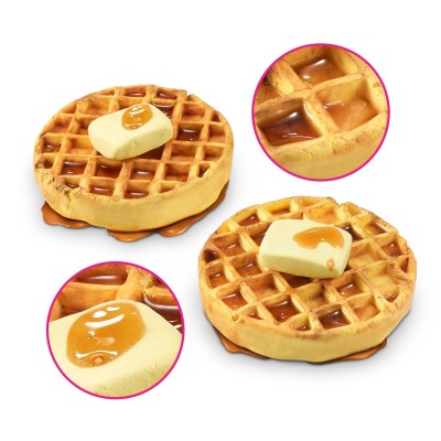 SLIME MART Gatavošanas komplekts - Iepirkumu maisiņš "Waffles", 15901D