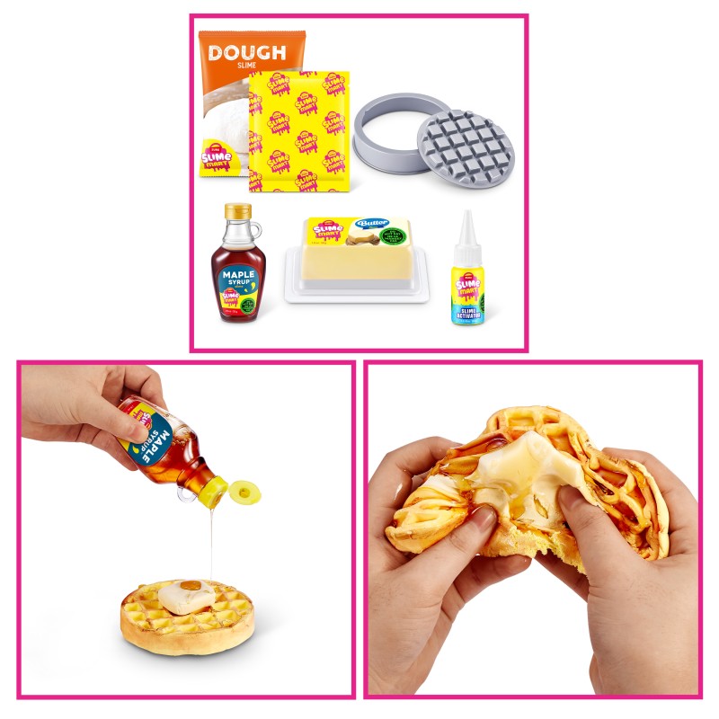 SLIME MART Gatavošanas komplekts - Iepirkumu maisiņš "Waffles", 15901D