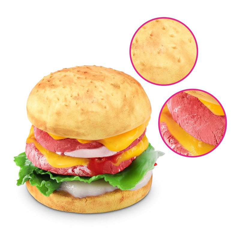 SLIME MART Gatavošanas komplekts - Iepirkumu groziņš "Burgers", 15905A