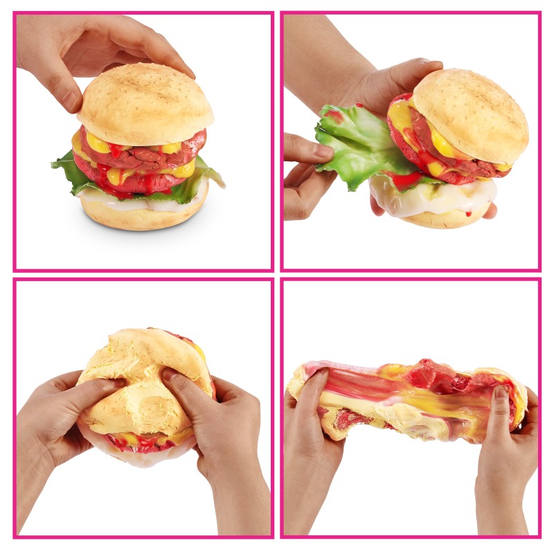 SLIME MART Gatavošanas komplekts - Iepirkumu groziņš "Burgers", 15905A