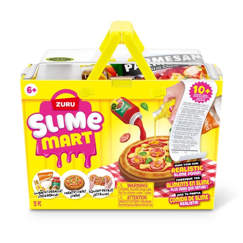 SLIME MART Gatavošanas komplekts - Iepirkumu groziņš "Pizza", 15905B