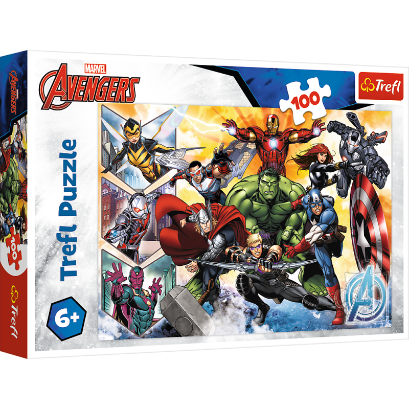 TREFL AVENGERS Puzle, 100 gab., 16431T