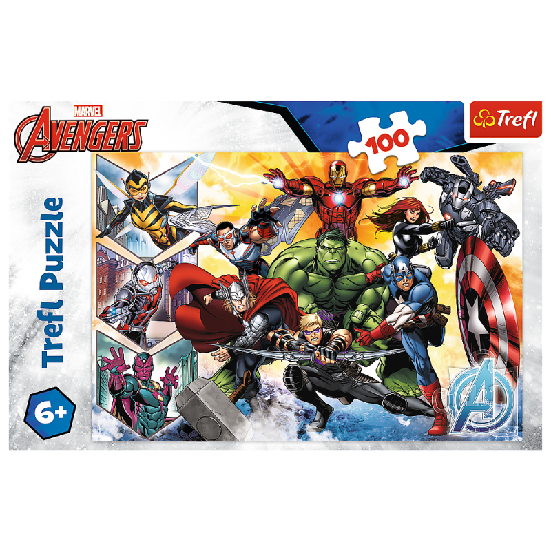 TREFL AVENGERS Puzle, 100 gab., 16431T