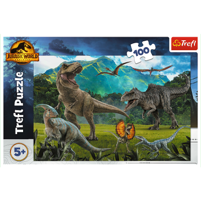 TREFL JURASSIC WORD Puzle, 100 gab., 16441T