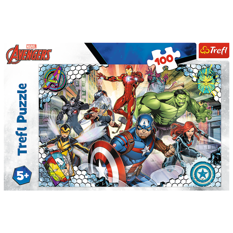 TREFL AVENGERS Puzle 100 gab., 16454T