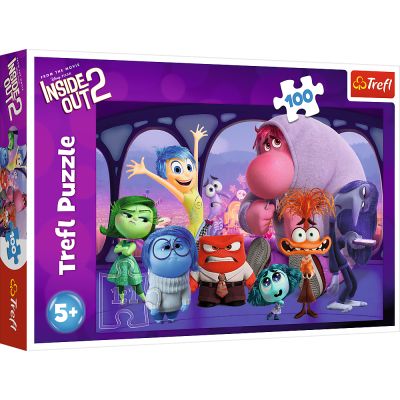 TREFL DISNEY Inside Out 2  Puzle, 100 gab., 16477T