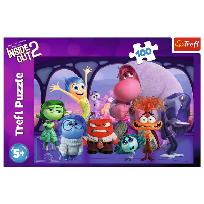 TREFL DISNEY Inside Out 2  Puzle, 100 gab., 16477T