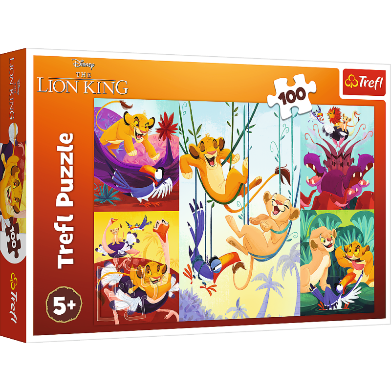 TREFL DISNEY Puzle Karalis Lauva, 100 gab., 16478T