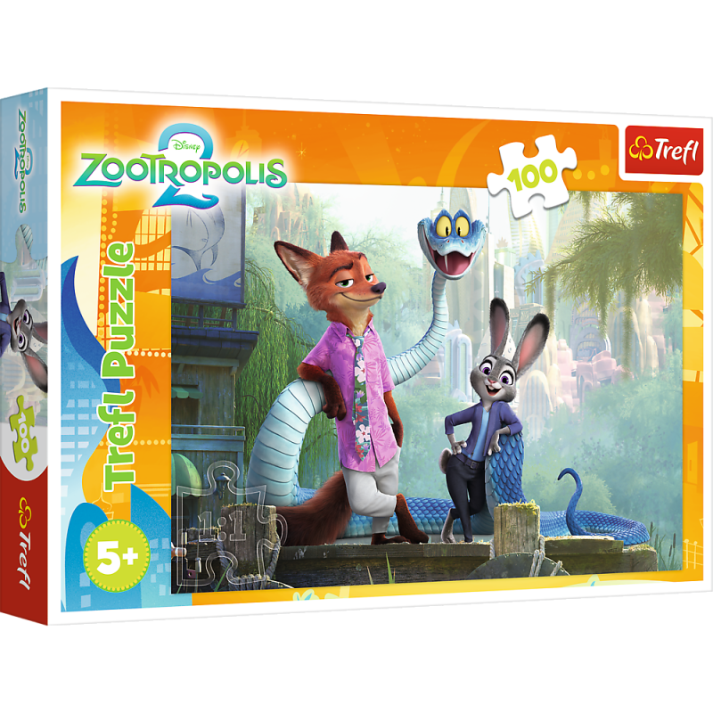 TREFL DISNEY Puzle Zootropole, 100 gab., 16523T