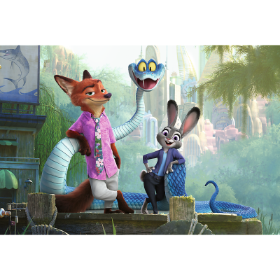 TREFL DISNEY Puzle Zootropole, 100 gab., 16523T