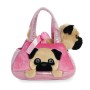 AURORA FANCY PALS Pliušinis mopsas rankinėje, 20 cm, 170595C