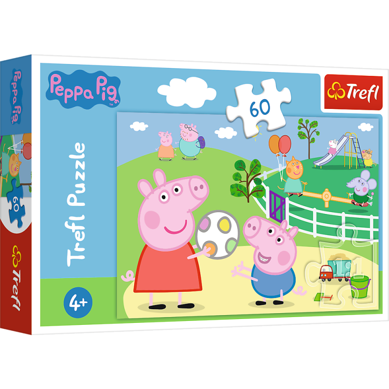 TREFL PEPPA PIG Puzle Peppa, 60 gab., 17356T