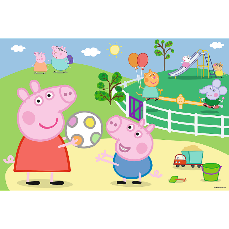 TREFL PEPPA PIG Puzle Peppa, 60 gab., 17356T