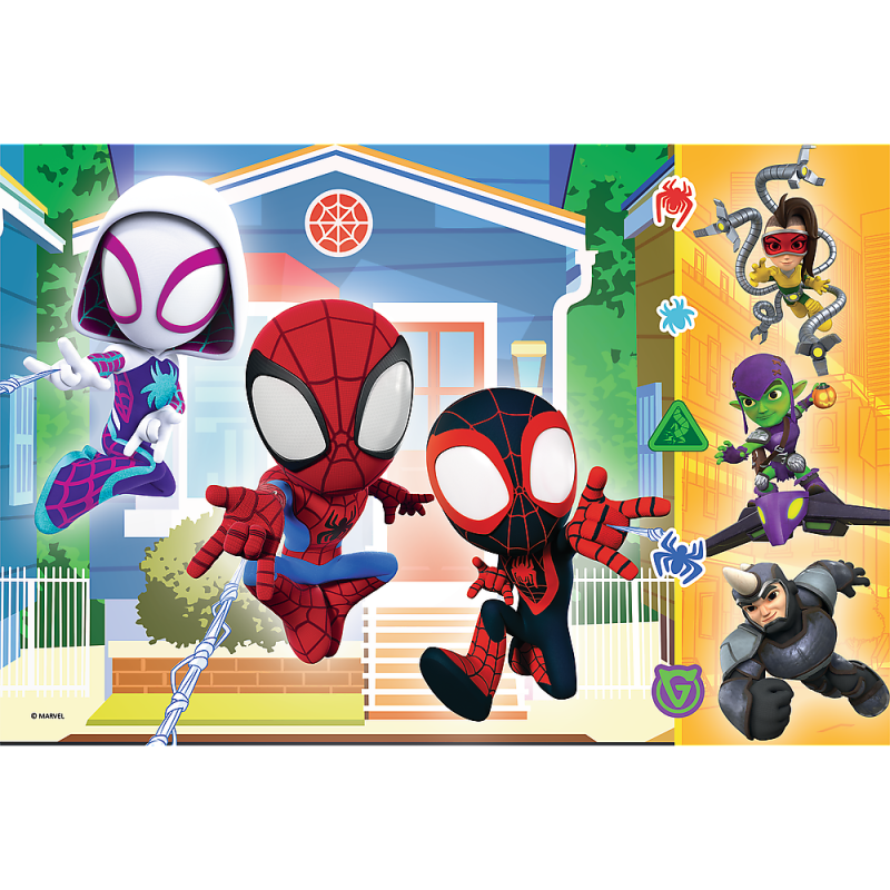 TREFL SPIDER-MAN Puzle Spidey, 60 gab., 17371T