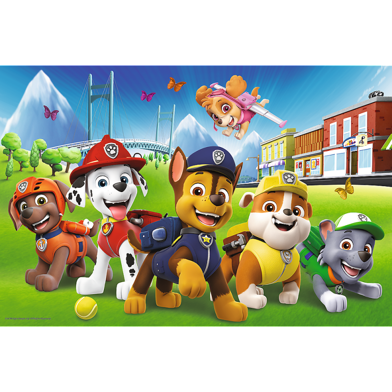 TREFL PAW PATROL Puzle Ķepu Patruļa, 60 gab., 17375T