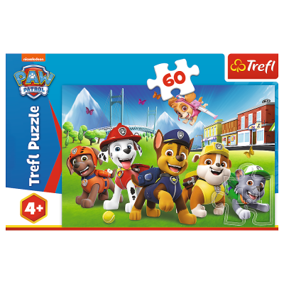 TREFL PAW PATROL Puzle Ķepu Patruļa, 60 gab., 17375T