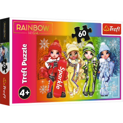 TREFL RAINBOW HIGH Puzle, 60 gab., 17380T