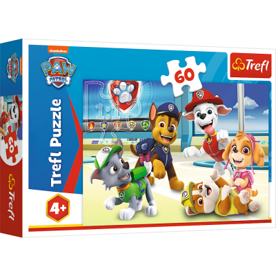 TREFL PAW PATROL Puzle Paw Patrol, 60 gab., 17392T